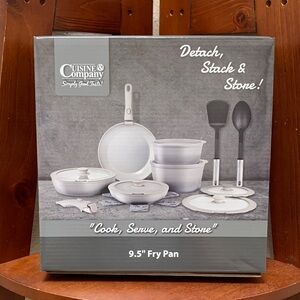 🔹 NEW.. Cuisine & Company" 9.5-inch frying pan.